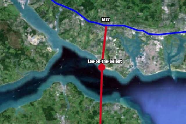 Campaigners want to see a tunnel linking the Isle of Wight with Gosport and the M27