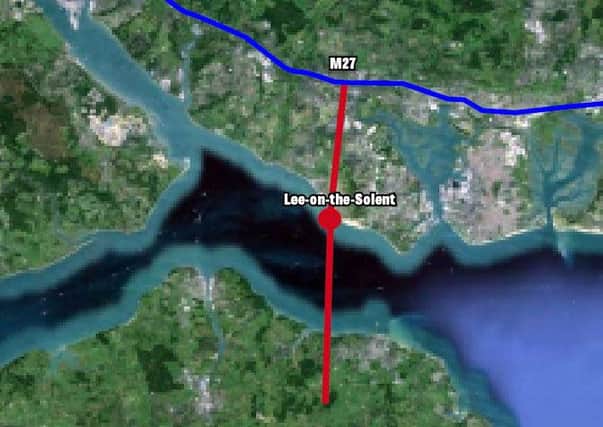 Campaigners want to see a tunnel linking the Isle of Wight with Gosport and the M27