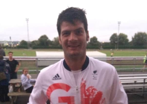 Dave Henson collected a bronze medal at the Paralympic Games in Rio this summer