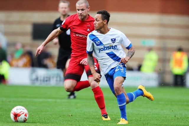Kyle Bennett made a welcome return to the Pompey starting line-up Picture: Joe Pepler