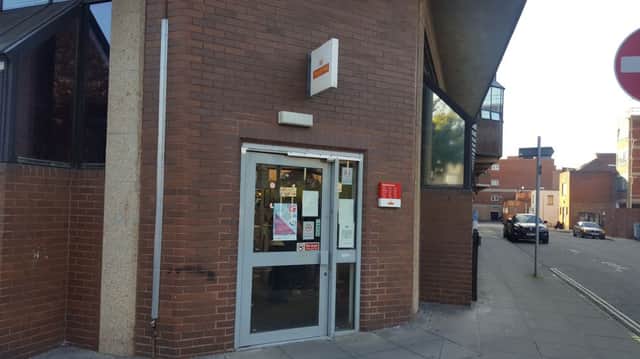 The Slindon Street Royal Mail collection office in Portsmouth