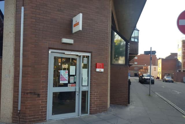 The Slindon Street Royal Mail collection office in Portsmouth