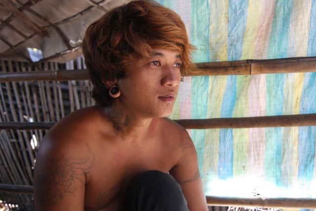 One of the rescued fishermen