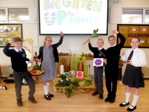 Pupils at St Thomas More's Catholic Primary School, in Bedhampton, who have started a gardening club