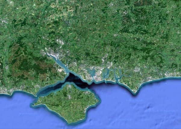 The Solent region Picture: Google Maps