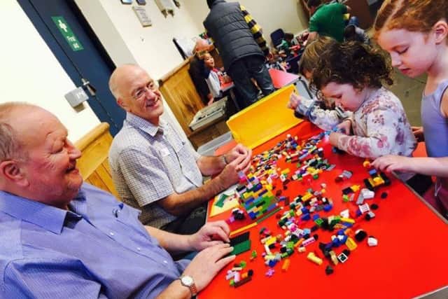 Dads and grandads are welcome to take their children to Who Let The Dads Out? at Holy Trinity Church, Fareham