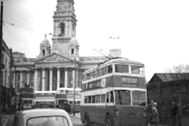 ALL ABOARD A photo that would be impossible to take today  the Guildhall from Greetham Street.   Picture: Barry Cox