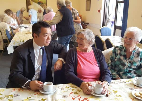 Alan Mak MP encourages residents to visit first Havant Older Persons Information Fair