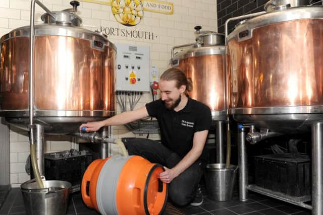 Oli Kutylowski at Brewhouse & Kitchen