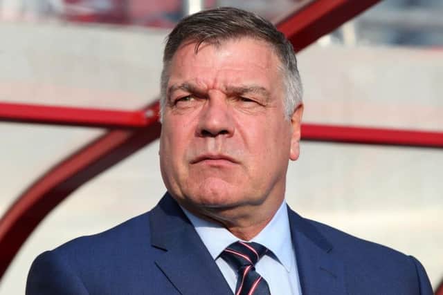 Former England boss Sam Allardyce