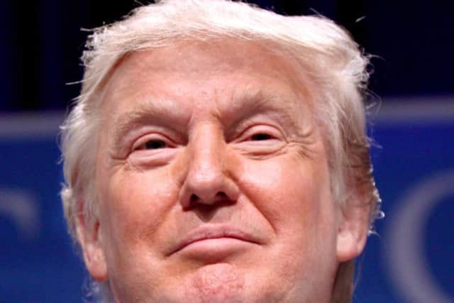 Presidential hopeful Donald Trump