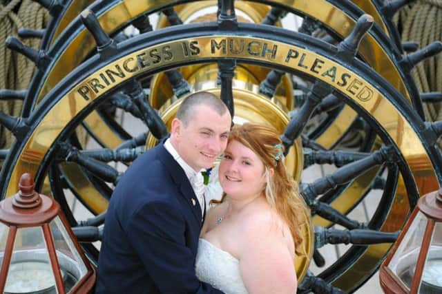 Southsea-based soulmates Simon and Keira moved in together one month after their first date. Picture: kimcollinsphoto.com.