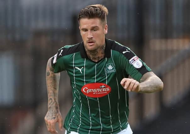 Plymouth Argyle's Sonny Bradley