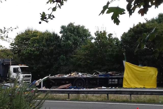 Serious accident on the A27, Thursday October 13. eq0zrVPX9Fwr1BCRRydM