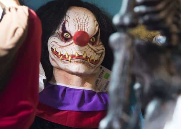 'Killer clown' masks are in demand as a result of the national craze