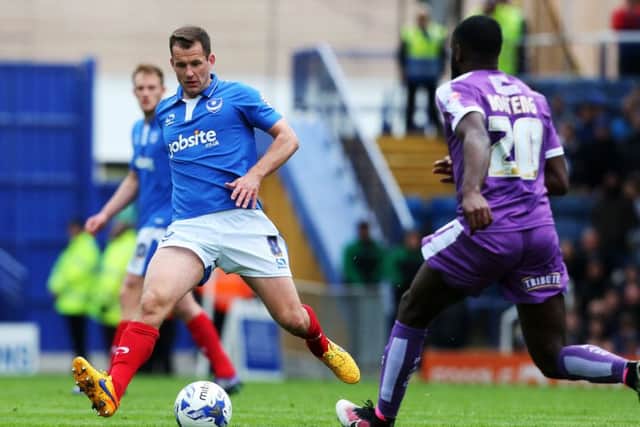 Michael Doyle in play-off action against Plymouth in May Picture: Joe Pepler