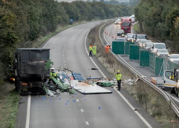13/10/2016 (NEWS)

The incident involving a lorry on the A27 that took place on Thursday 13th October. 

Picture: Sarah Standing (161411-8498) PPP-161013-194917001