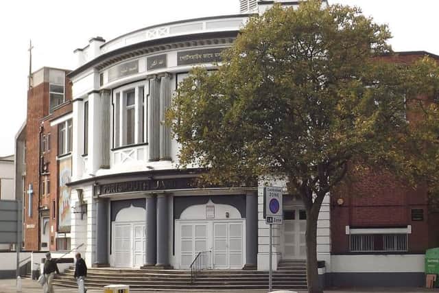 The former cinema and bingo hall today, converted to a mosque.