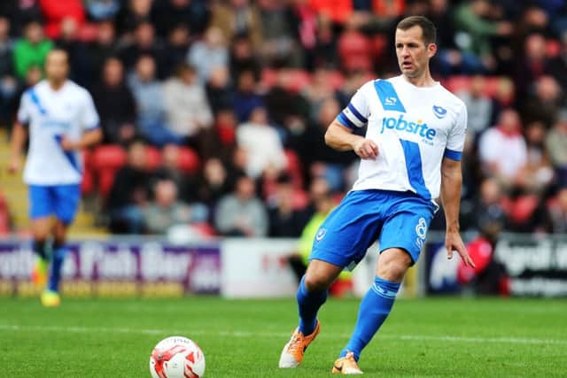 Pompey skipper Michael Doyle Picture: Joe Pepler
