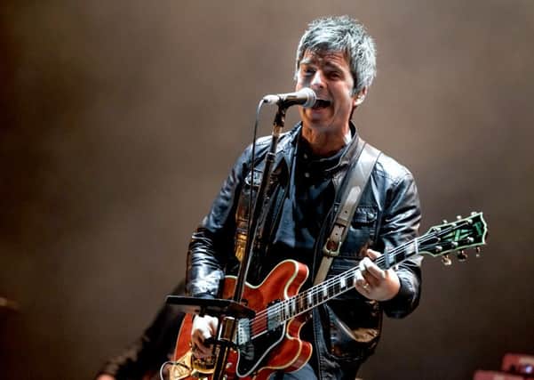 Noel Gallagher on stage at Victorious Festival Picture:
Alberto Baucis