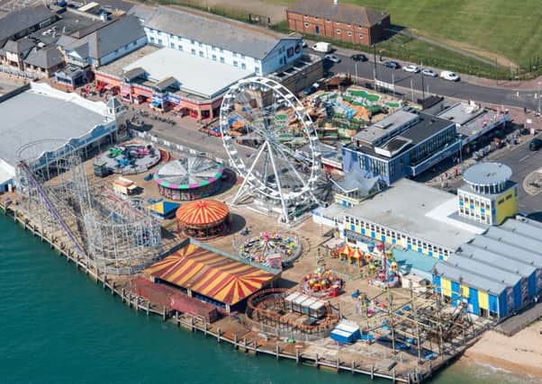 The Solent Wheel at Clarence Parade Pier 

Picture: Shaun Roster