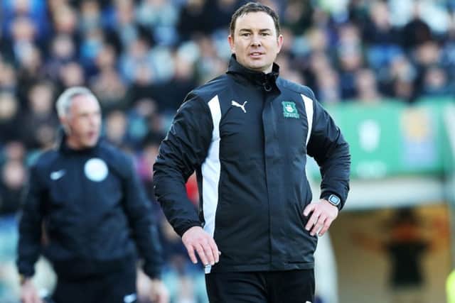 Derek Adams. Picture: Joe Pepler