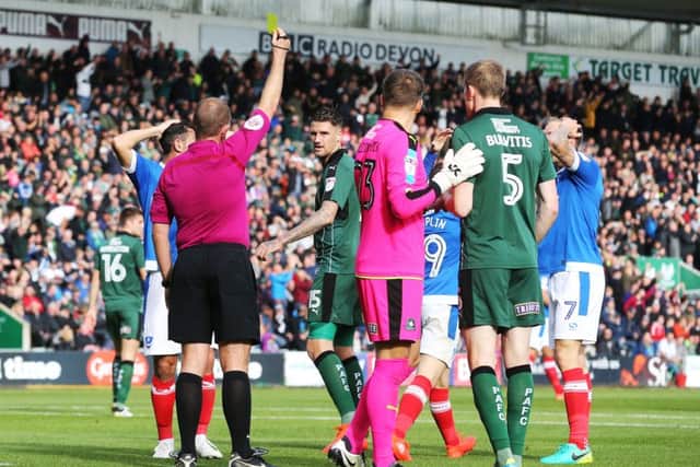 Tempers flare between Plymouth and Pompey at Home Park