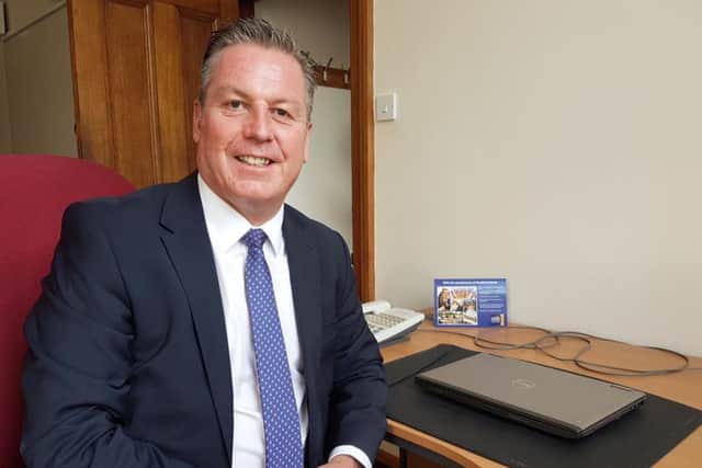 Mayfield School headteacher David Jeapes
