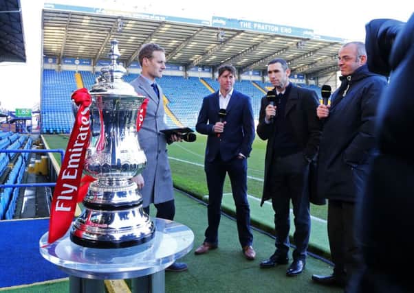 Football Focus was broadcast live from Fratton Park ahead of the Blues' FA Cup fourth-round game with Bournemouth last season