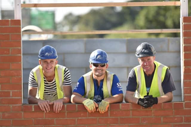 Tithegrove employees at one of its construction sites