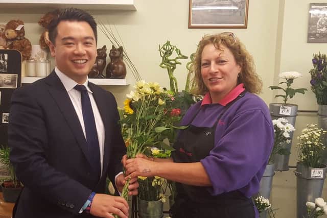 Alan Mak MP with Debbie Lawley
