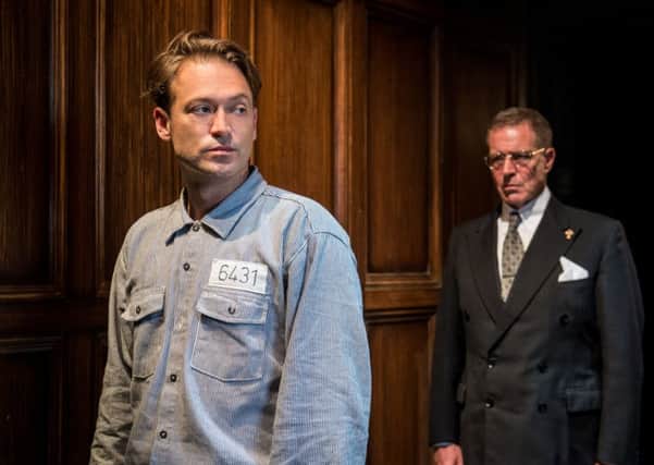 Paul Nicholls as Andy Dufresne in the Shawshank Redemption. Picture by Mark Yeoman
