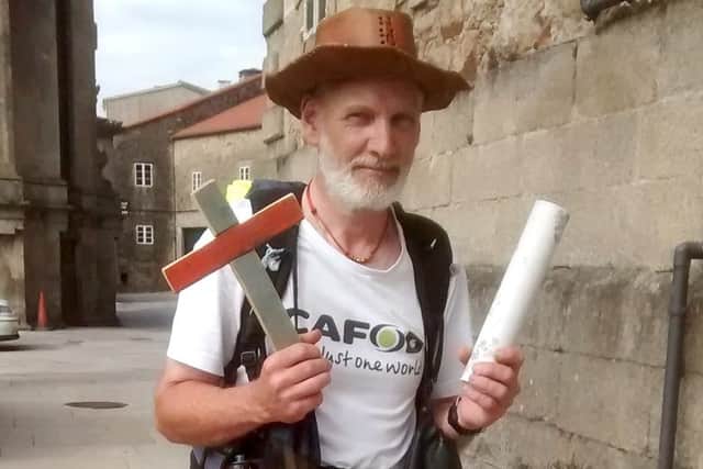 Nigel Myall in Spain