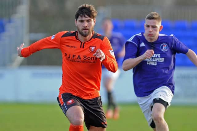 AFC Portchester midfielder Steve Ramsey