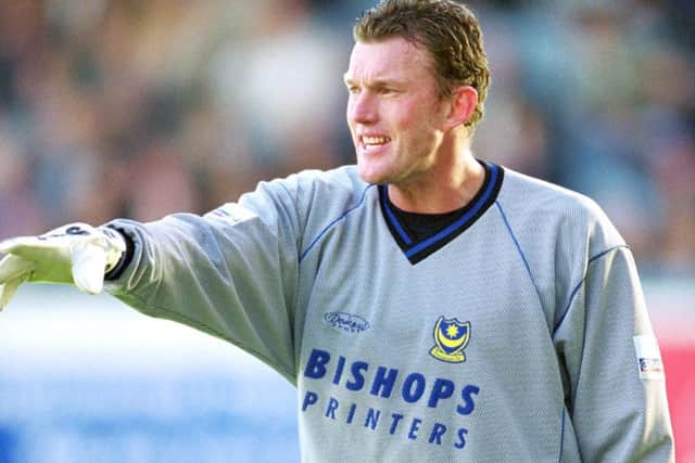 Goalkeeper Dave Beasant is Pompey's oldest player having donned the gloves aged 43 years 32 days at Man City in April 2002