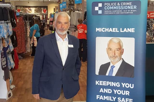 Hampshire Police and Crime Commissioner Michael Lane
