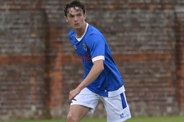 Pompey Academy midfielder Dan Smith Picture: Neil Marshall
