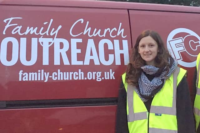 Family Church outreachworkers Hannah Coupland and Veronica Hastings