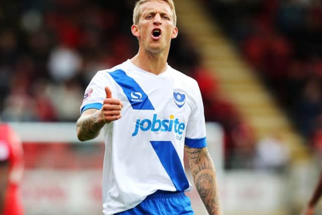 Pompey attacking midfielder Carl Baker Picture: Joe Pepler
