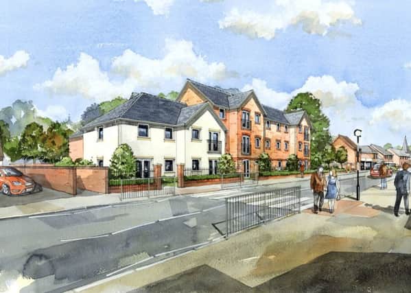 An artist's impression of what the McCarthy & Stone development at the former Hayling Billy site in Elm Grove on Hayling Island