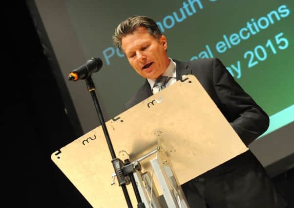 8/5/2015 (PM)

The Local Election for Portsmouth taking place at Portsmouth Guildhall on Friday.

Pictured is: David Williams, Portsmouth City Council chief executive.

Picture: Sarah Standing (150825-7958) PPP-150805-201329001
