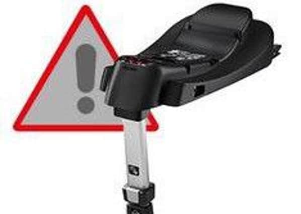 Recaro Child Safety is offering a product replacement programme for its Recaro fix base