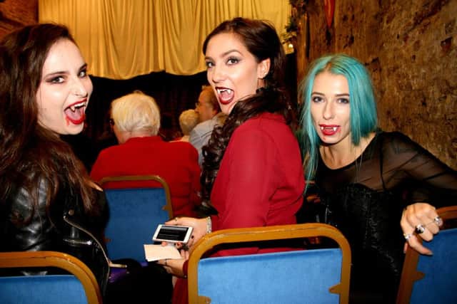 The audience enjoying themselves at last year's Day of the Dead.