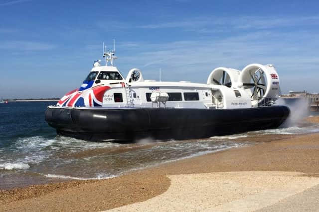 Solent Flyer hovercraft. Picture: Mike Harvey