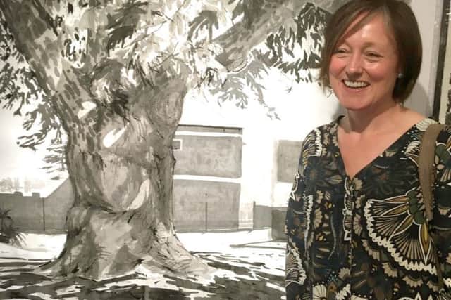 Fareham artist Kim Whitby who will be appearing on Sky Arts in the Landscape Artist of the Year competition