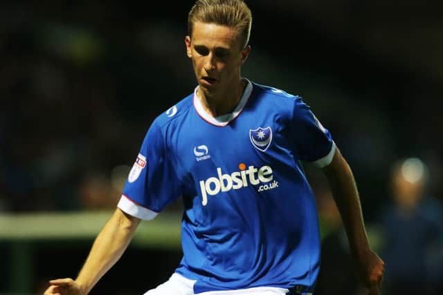 Pompey Academy midfielder Adam May     Picture: Joe Pepler