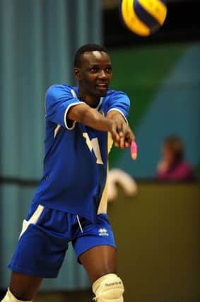 Portsmouth City player/coach Nasser Ssemuwemba  Picture: Allan Hutchings