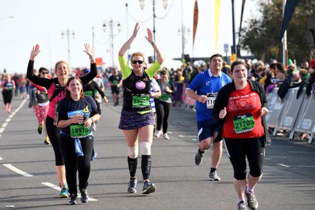The Great South Run finish line Picture: Paul Jacobs (160271-68)