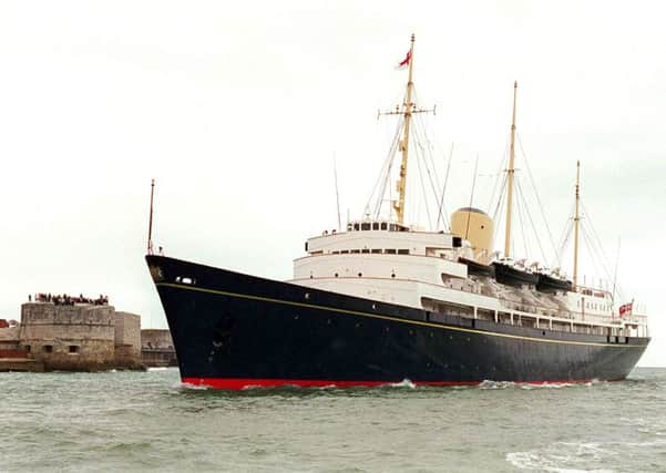 The Royal Yacht Britannia in 1997