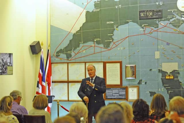 The map room in Southwick House
